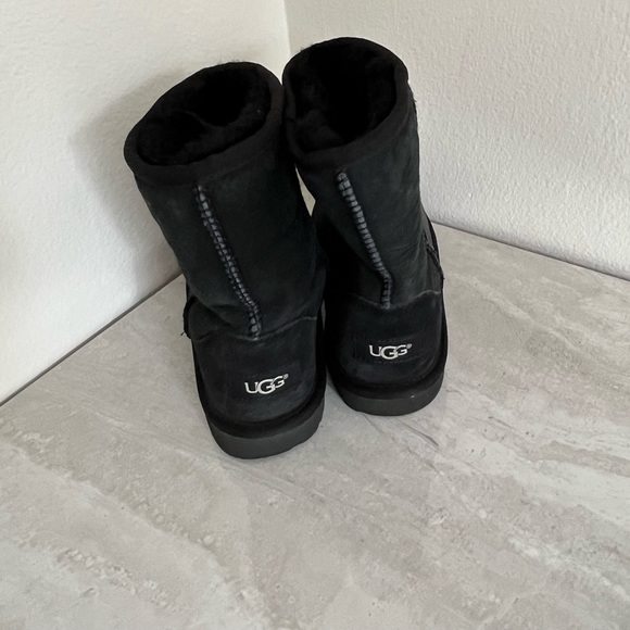 Black Calf Ugg Boots - Picture 3 of 8